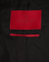 Moncler Peplum Short Sleeved Sports Jacket, &pound;220, Clothing, Black, Polyester Mix, Other view