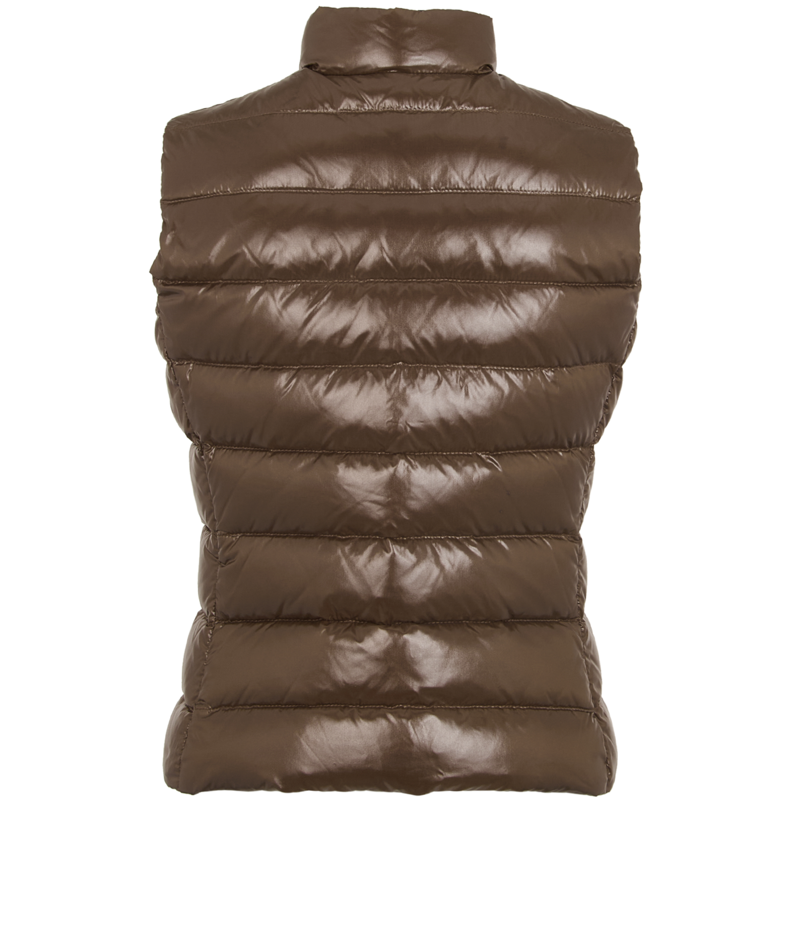 Moncler Ghany Gilet, &pound;250, Clothing, Brown, Down Feathers/Polyester, Back view