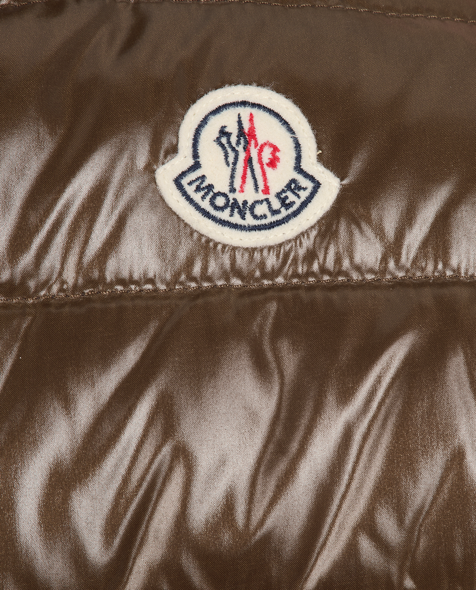 Moncler Ghany Gilet, &pound;250, Clothing, Brown, Down Feathers/Polyester, Other view