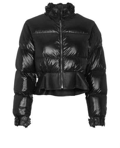 Moncler Peplum Detailed Puffer, front view