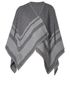 Mulberry Striped Cape, front view