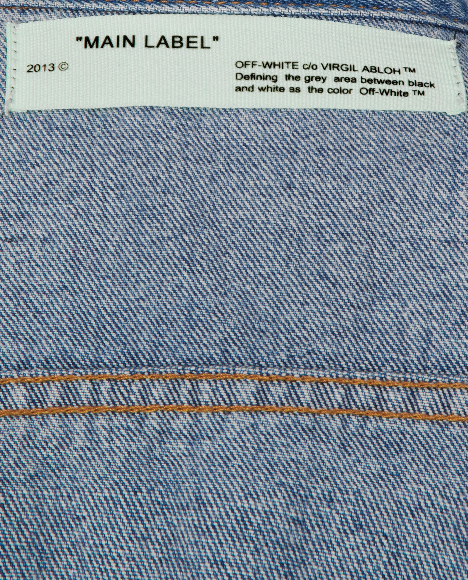 Off white hot sale impressionism denim