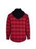 Off-White Flannel Jacket, £250, Clothing, Red, Cotton, Back view