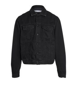 Off white hotsell caban denim jacket