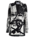 Off White x P.Tomek Print Hourglass Blazer, front view