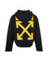 Off-White Motorbike & Logo Jacket, &pound;210, Clothing, Black, Cotton, Back view