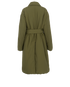 Off - White Oversized Coat, back view