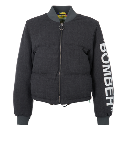 Off-White Printed Bomber Jacket, front view