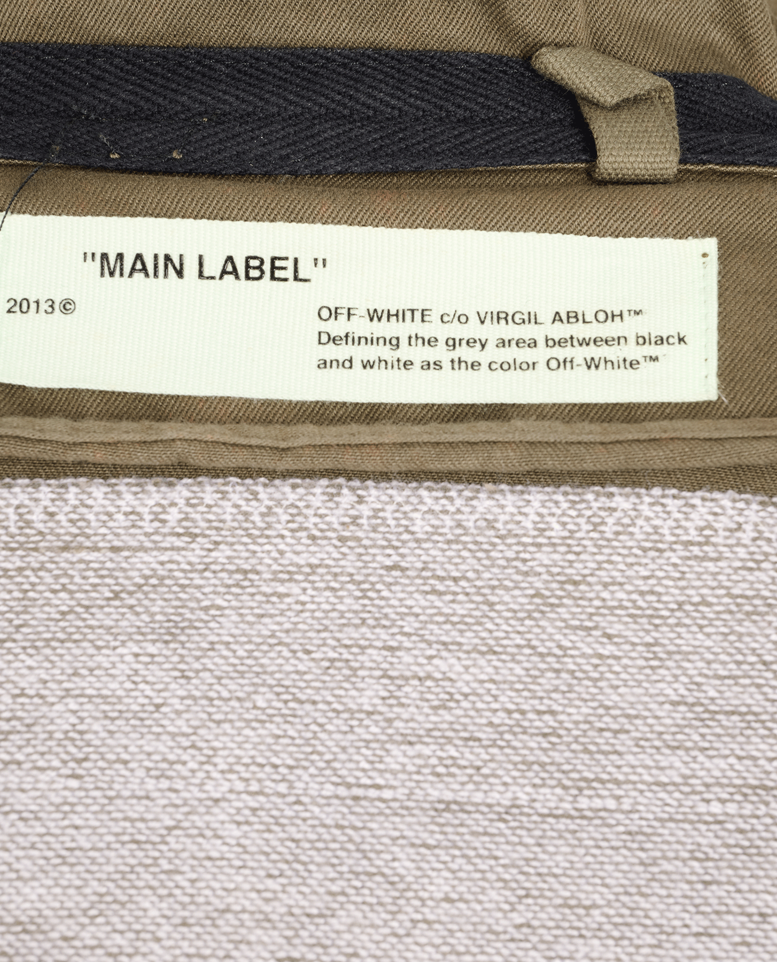 Off-White Embroidered Rose Field Jacket, &pound;220, Clothing, Green, Cotton, Other view