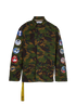 Off-White Camo Military Jacket, front view