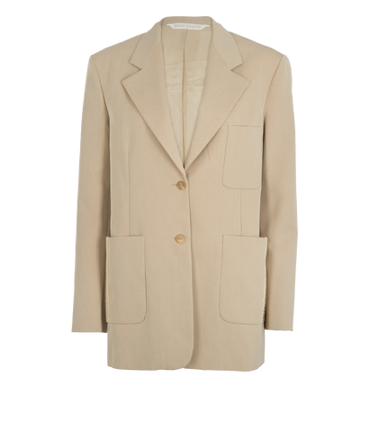 Palm Angels Knit Tape Blazer, front view