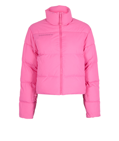Pangaia Flwrdwn Bomber, &pound;90, Clothing, Pink, Nylon (Polymer), Front view