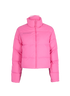 Pangaia Flwrdwn Bomber, &pound;90, Clothing, Pink, Nylon (Polymer), Front view