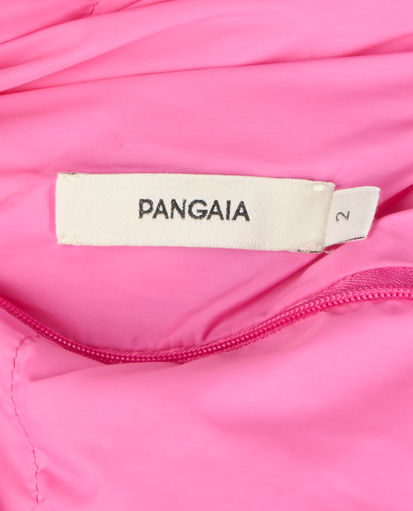 Pangaia Flwrdwn Bomber, &pound;90, Clothing, Pink, Nylon (Polymer), Other view