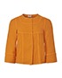 Philosophy Orange Tweed Jacket, front view