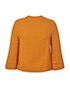 Philosophy Orange Tweed Jacket, back view