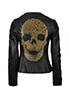 Philipp Plein Skull Crystallised Jacket, back view