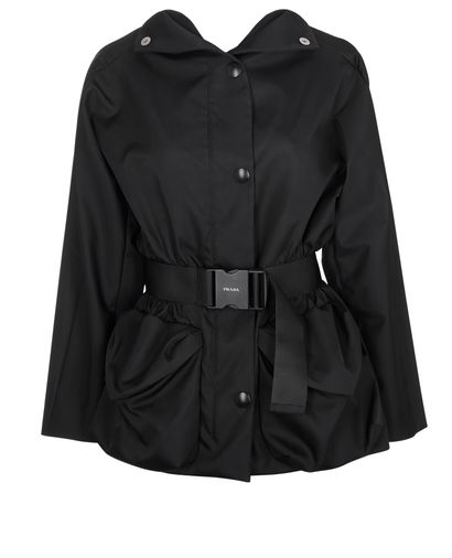 Prada Gabardine Blouson Jacket, front view