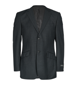 Prada Vintage Blazer, Wool, Grey, UK14, 3*