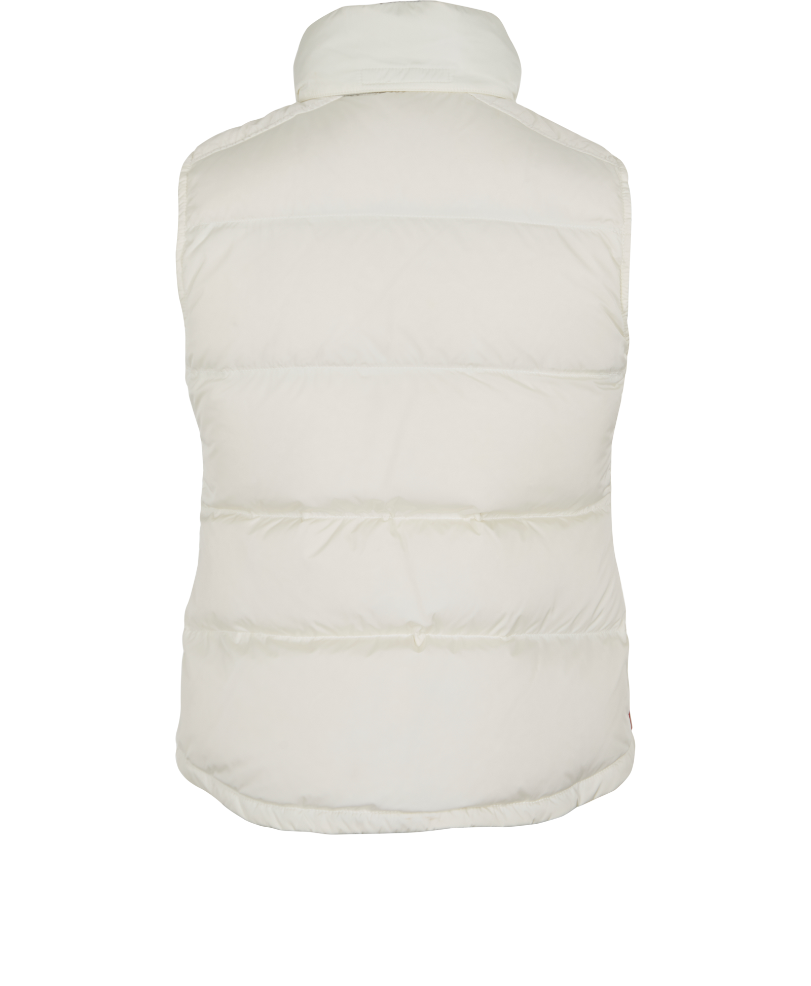 Prada Linea Rossa Quilted Gilet, &pound;250, Clothing, White, Down Feathers/Nylon, Back view
