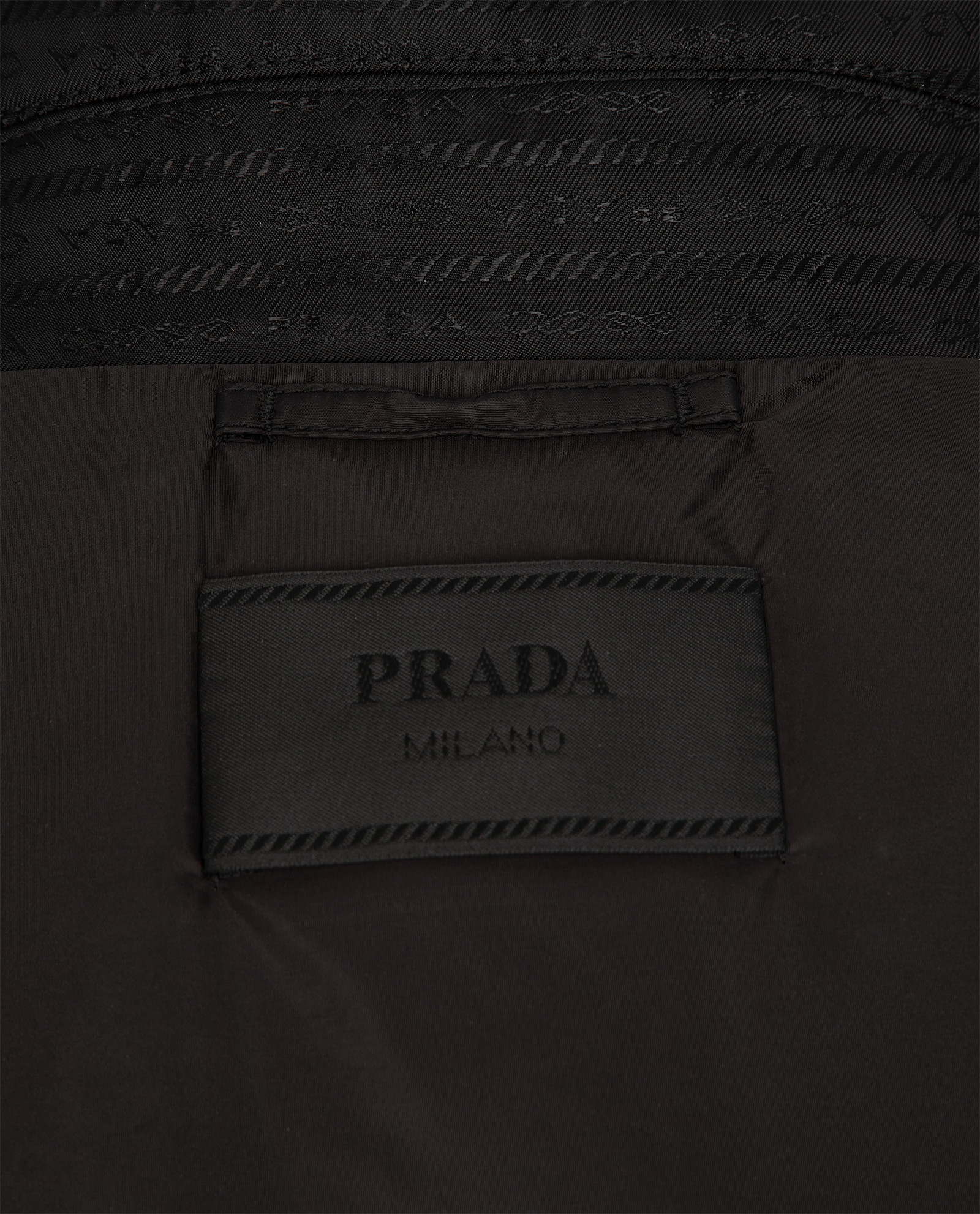 Prada Logo Gilet, &pound;750, Clothing, Black, Polyester (Polymer), Other view