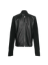 Prada Leather & Jersey Jacket, front view