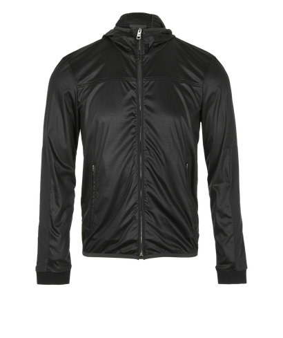 Prada Luna Rossa Hooded Jacket, front view