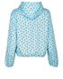 Prada Rose Print Rain Jacket, back view