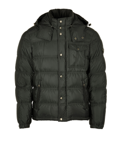 Prada Puffer Jacket, Mens, Polyester, Green, Sz S, 2*