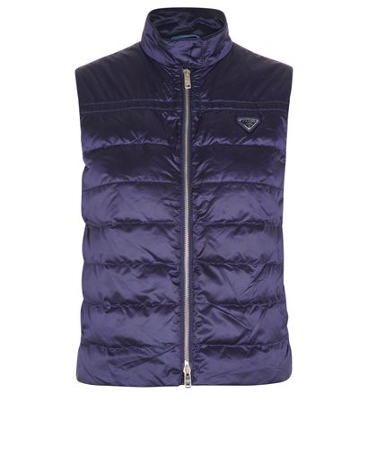 Prada Quilted Vest, front view