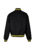 Prada Embroidered P Bomber Jacket, £1,300, Clothing, Black, Polyester (Polymer), Back view