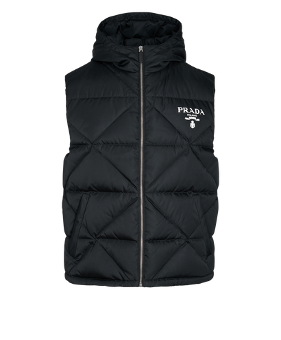 Prada Re-Nylon Down Vest, front view