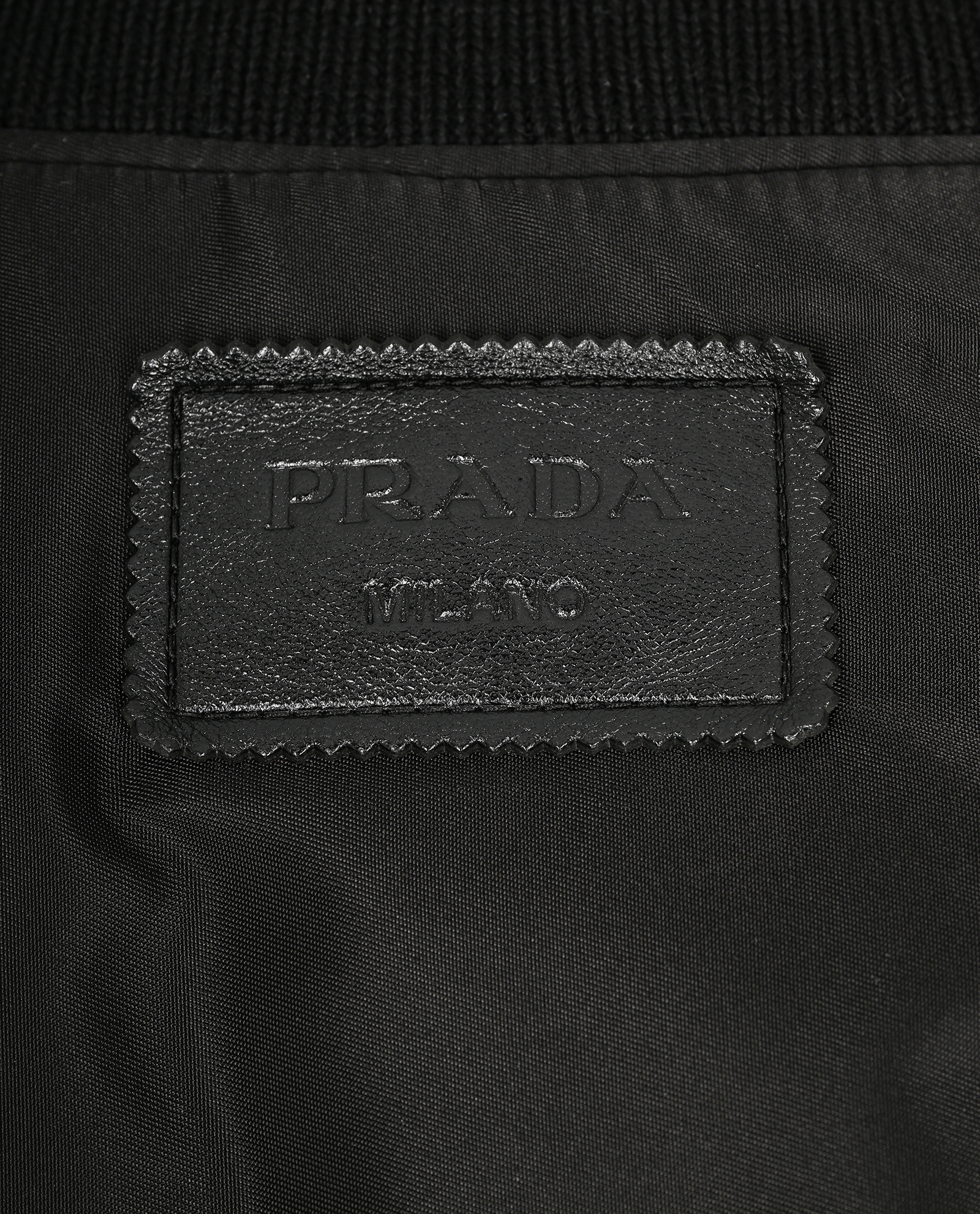 Prada Nappa Bomber Jacket, &pound;2,500, Clothing, Black, Leather, Other view