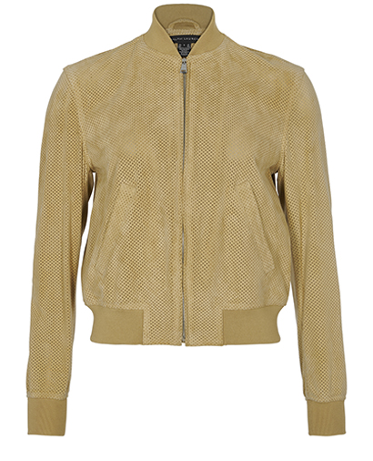 Ralph Lauren Perforated Bomber Jacket, front view