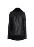 Rick Owens Asymmetric Leather Jacket, back view