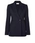 The Row One Button Blazer, front view
