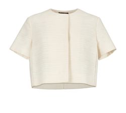 The Row Cropped Jacket, Cotton, Cream, 10