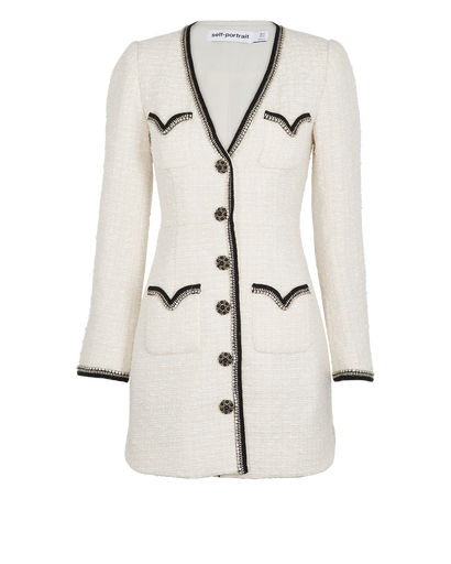 Self-Portrait Embellished Jacket, front view
