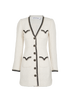Self-Portrait Embellished Jacket, front view