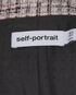 Self-Portrait Cut Out Blazer, other view