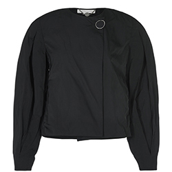 Stella Mccartney Draped Sleeve Jacket, Polyester, Black, UK10, 3*