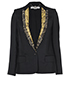 Stella McCartney Blazer, £195, Clothing, Black, Wool, Front view