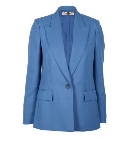 Stella McCartney Blazer Jacket, &pound;150, Clothing, Blue, Cotton, Front view