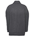 Stella McCartney Oversized Knitted Felted Coat, back view