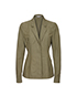 Stella McCartney Pleat Detail Blazer Jacket, front view
