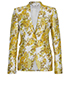Stella McCartney Floral Jacquard Blazer, front view