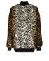 Stella McCartney Faux Fur Tiger Oversized Bomber Jacket, front view