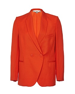 Stella McCartney Jacket, Viscose, Orange, UK 10