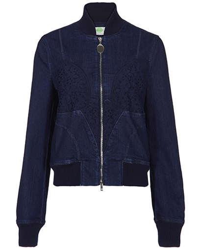 Stella McCartney Lace Bomber Jacket, front view