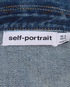 Self-Portrait Cropped Denim Jacket, other view